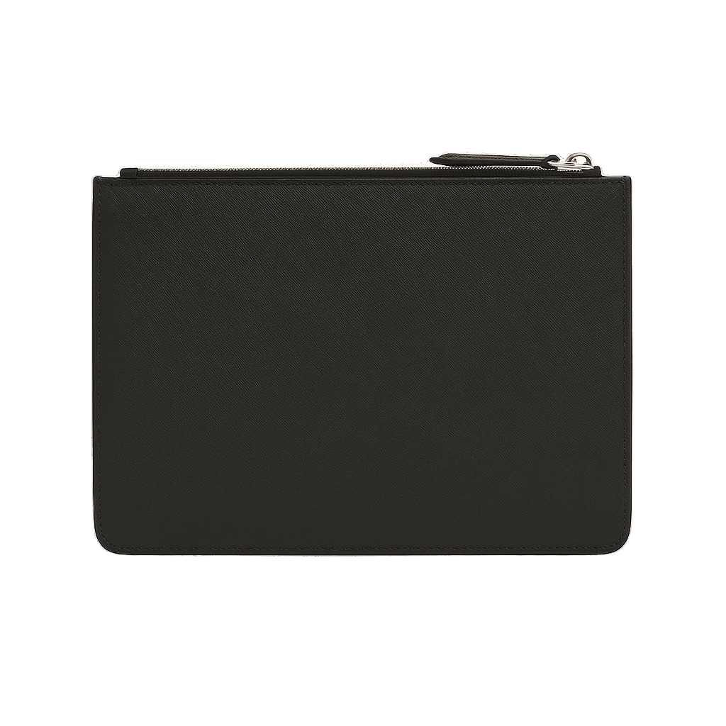 Fendi Monster Eyes Pouch – Black & Red