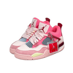 Nike Air Jordan 4 Retro Pink White - All About Eg