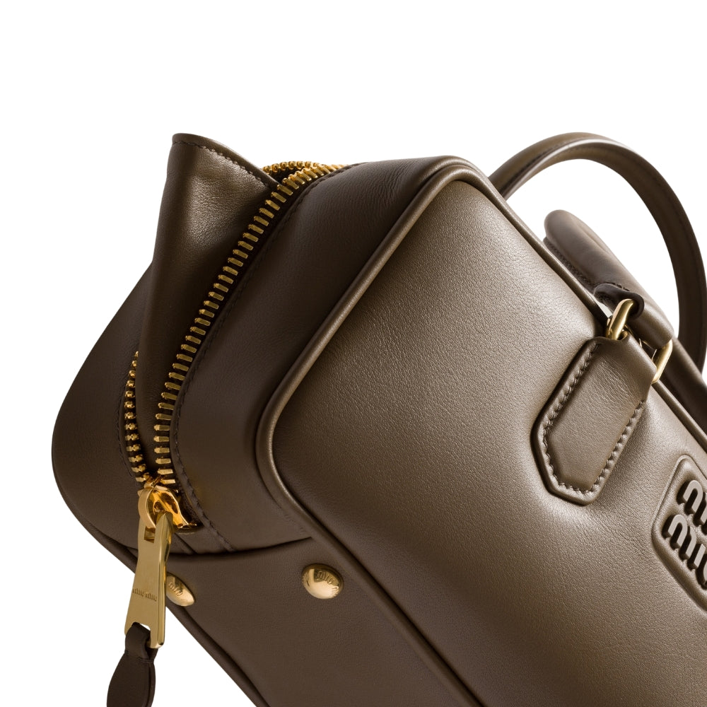 Miu Miu Arcadie Regular Bag – Green Leather