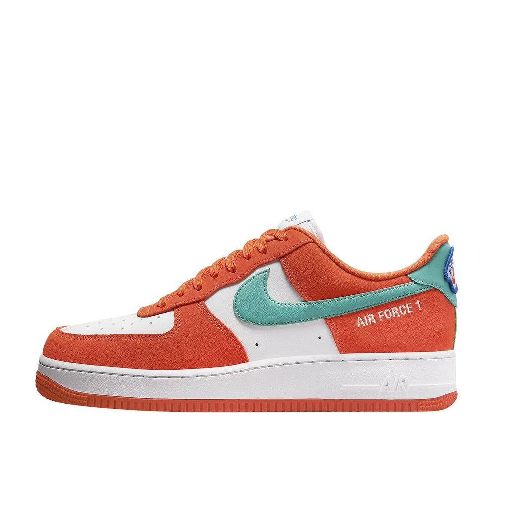 Nike Air Force 1 Low Athletic Club White Orange - All About Eg