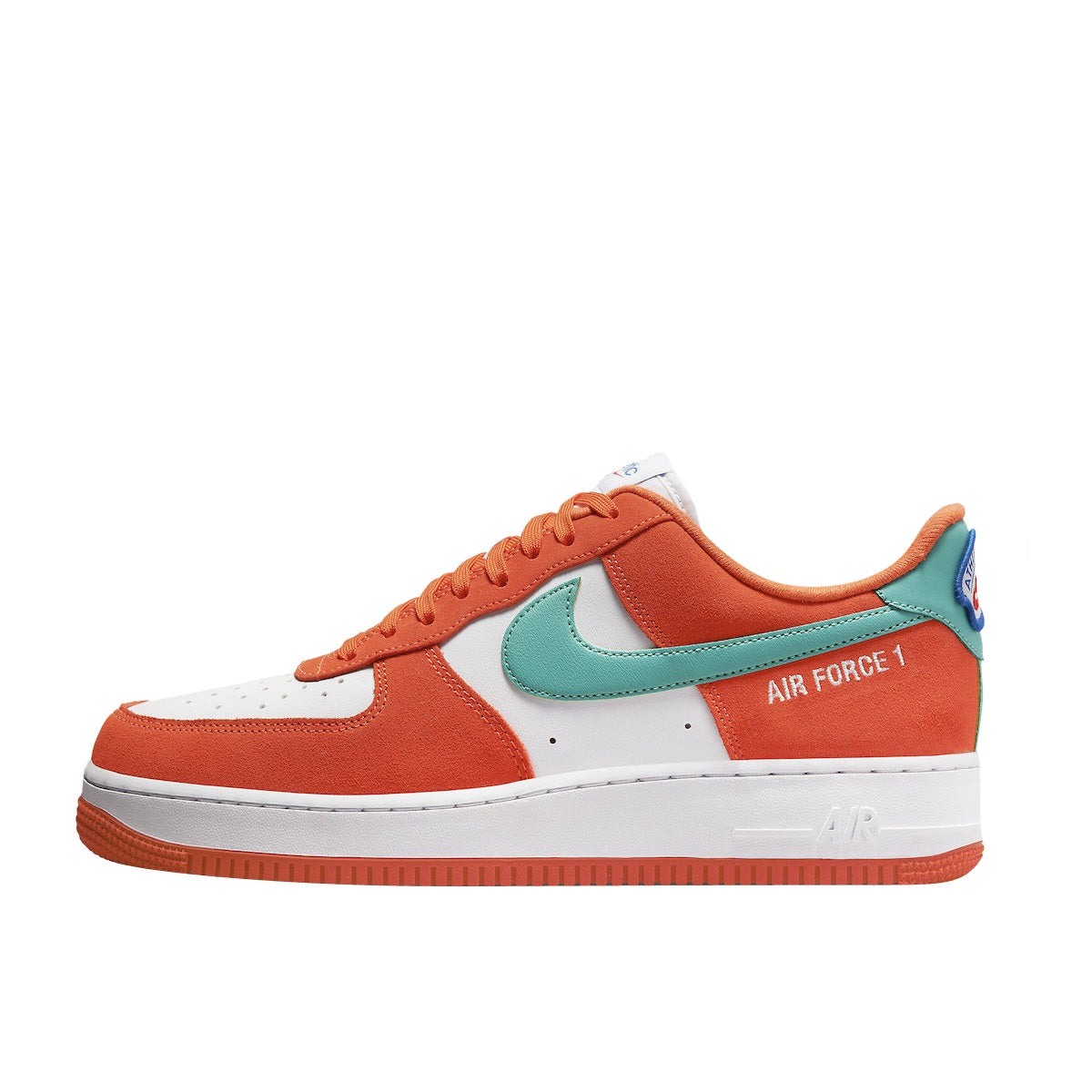 Nike Air Force 1 Low Athletic Club White Orange - All About Eg