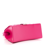 Balenciaga Hourglass Top Handle Shiny Box Acid Fuchsia - All About Eg