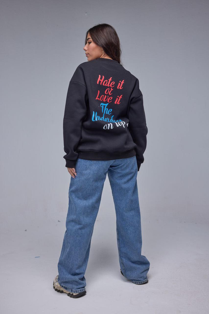 Rap Dog Printed Sweatshirt - All About Eg