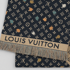 Louis Vuitton Reversible Monogram Wool Scarf