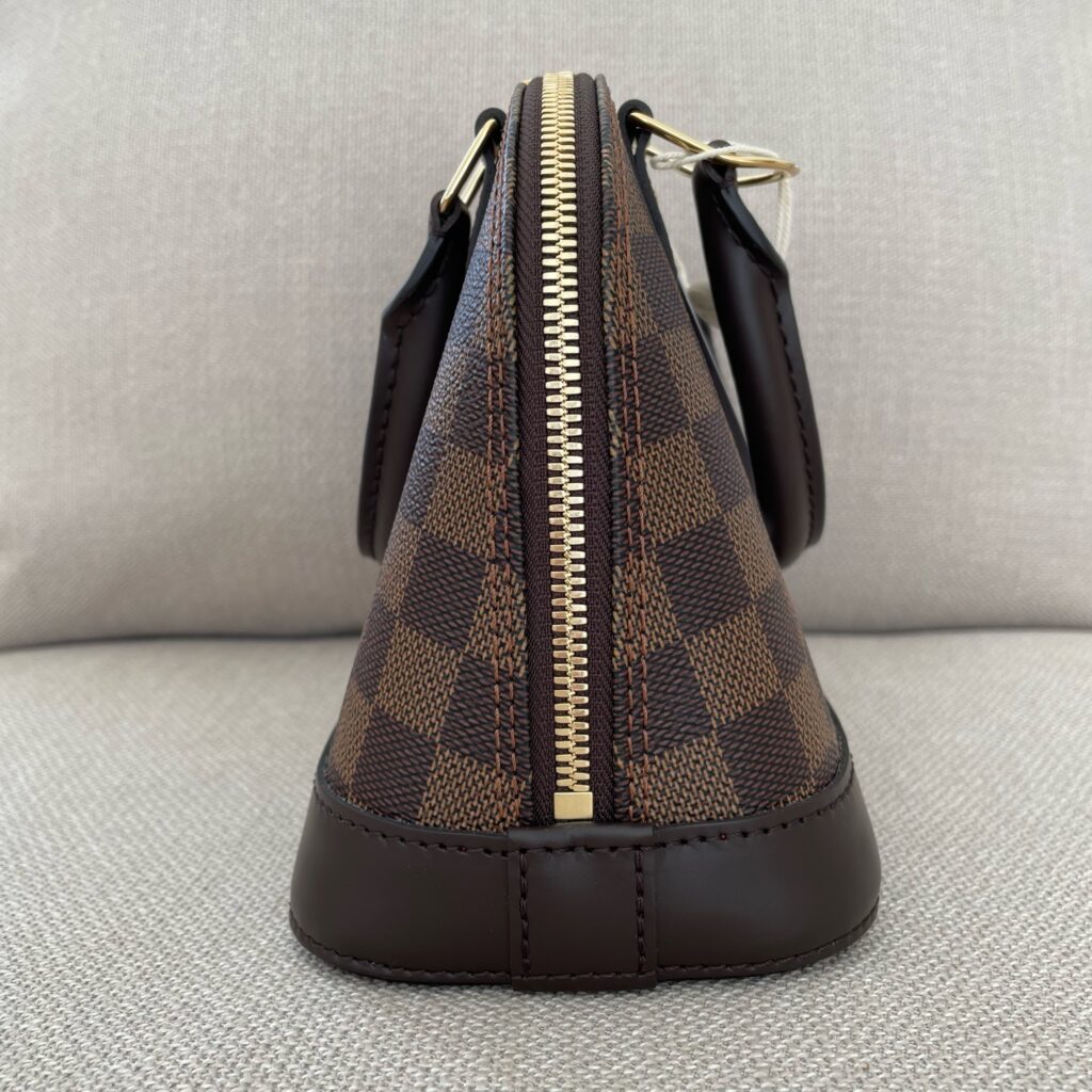 Louis Vuitton Alma Bb Leather Handbag - All About Eg
