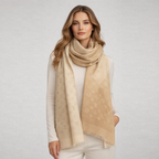 Louis Vuitton Monogram Gradient Scarf – Beige