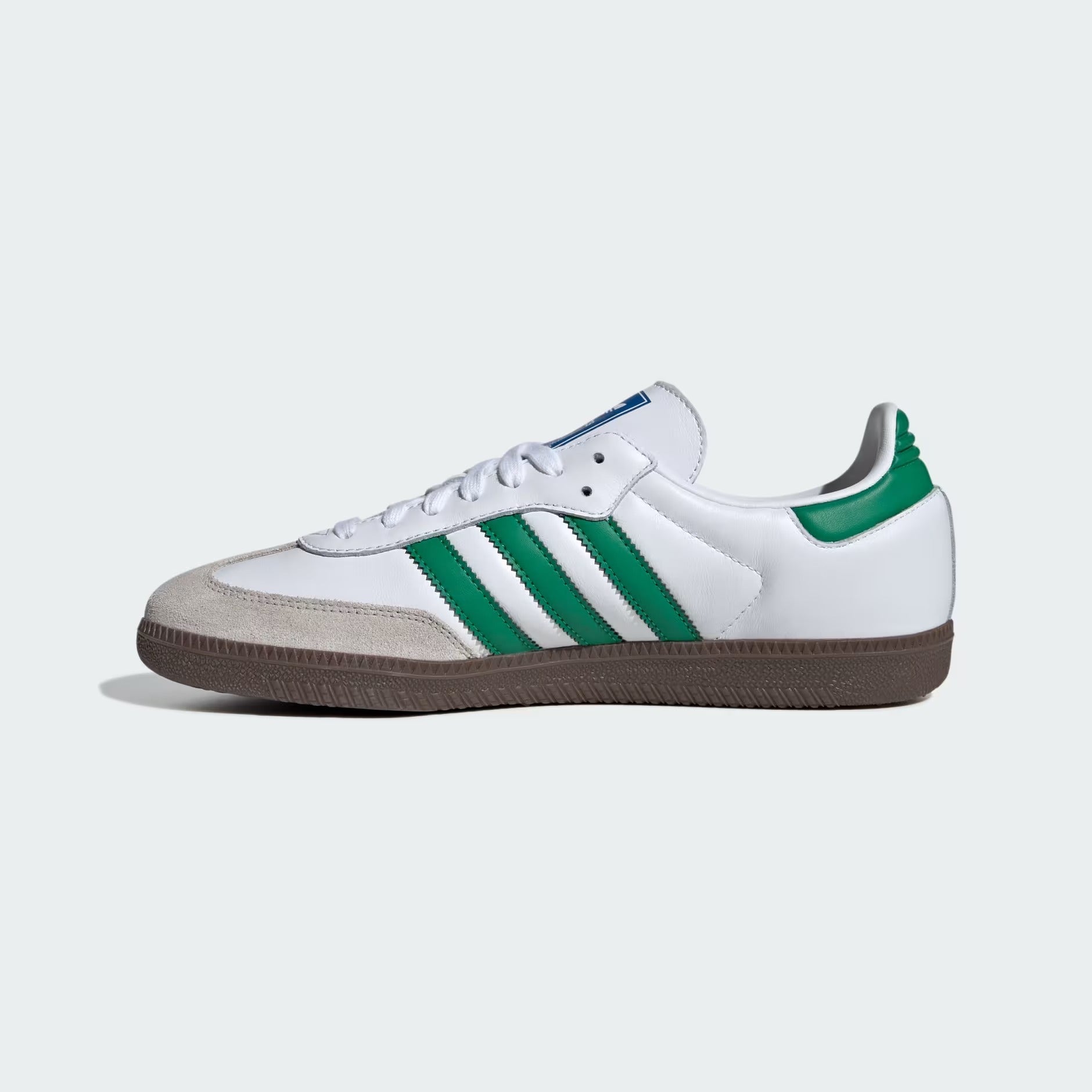 Adidas Samba OG Shoes Cloud White / Green - All About Eg