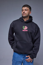 Black Penguin Hooded Sweatshirt - All About Eg