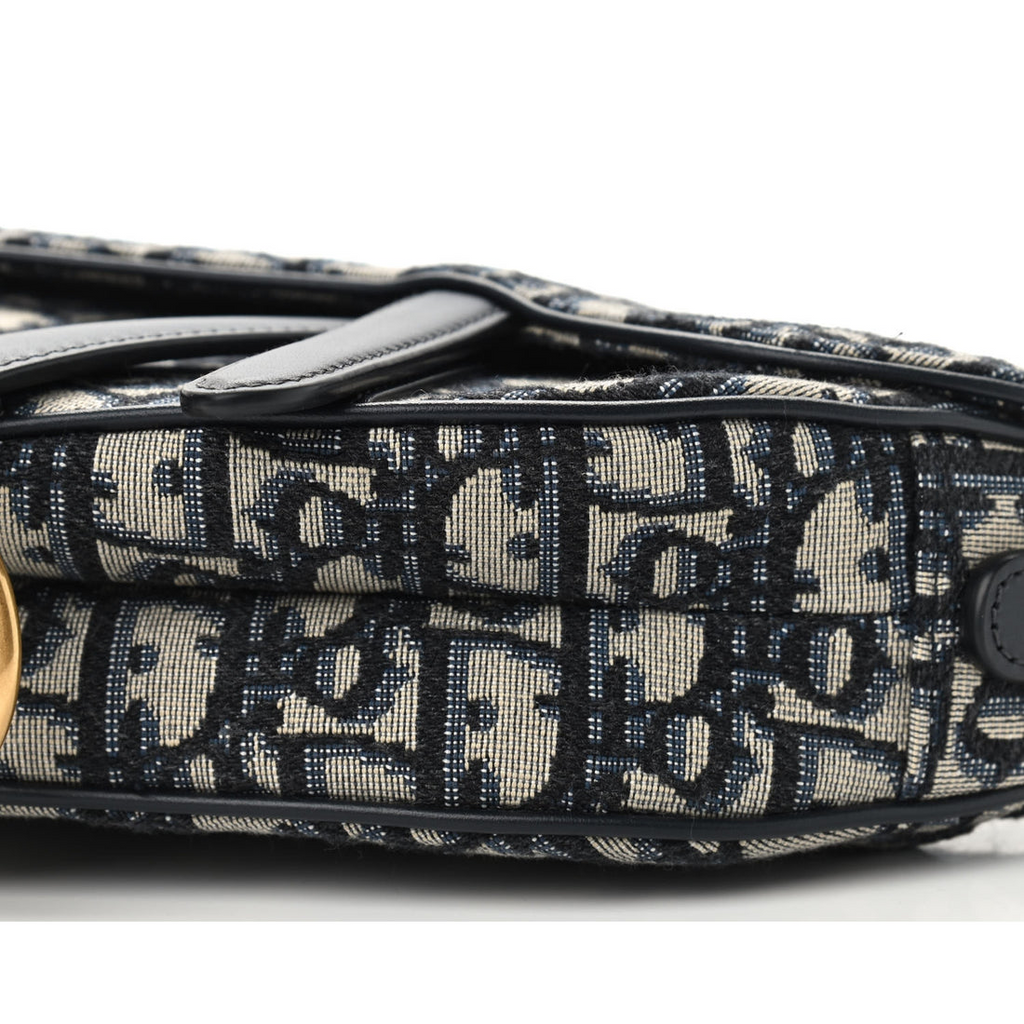 Oblique Saddle Bag Blue - All About Eg