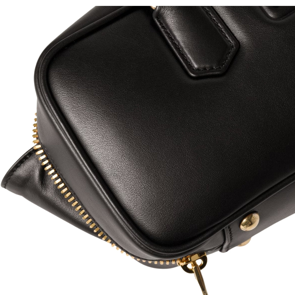 Miu Miu Arcadie Regular Bag – Black Leather