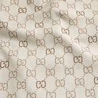 Gucci Reversible GG Jacquard Wool Scarf – Brown & Beige