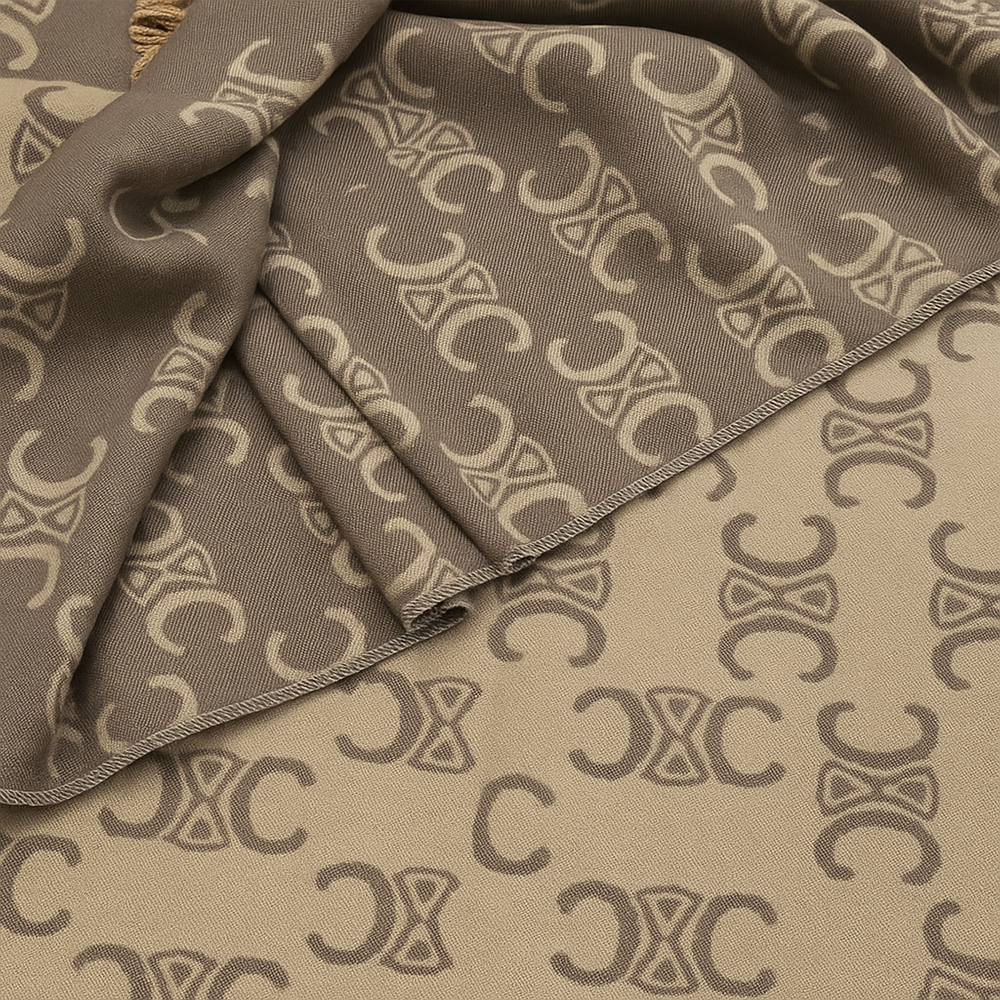 Celine Triomphe Wool Scarf