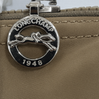 Longchamp Le Pliage M Handbag - Beige & Grey