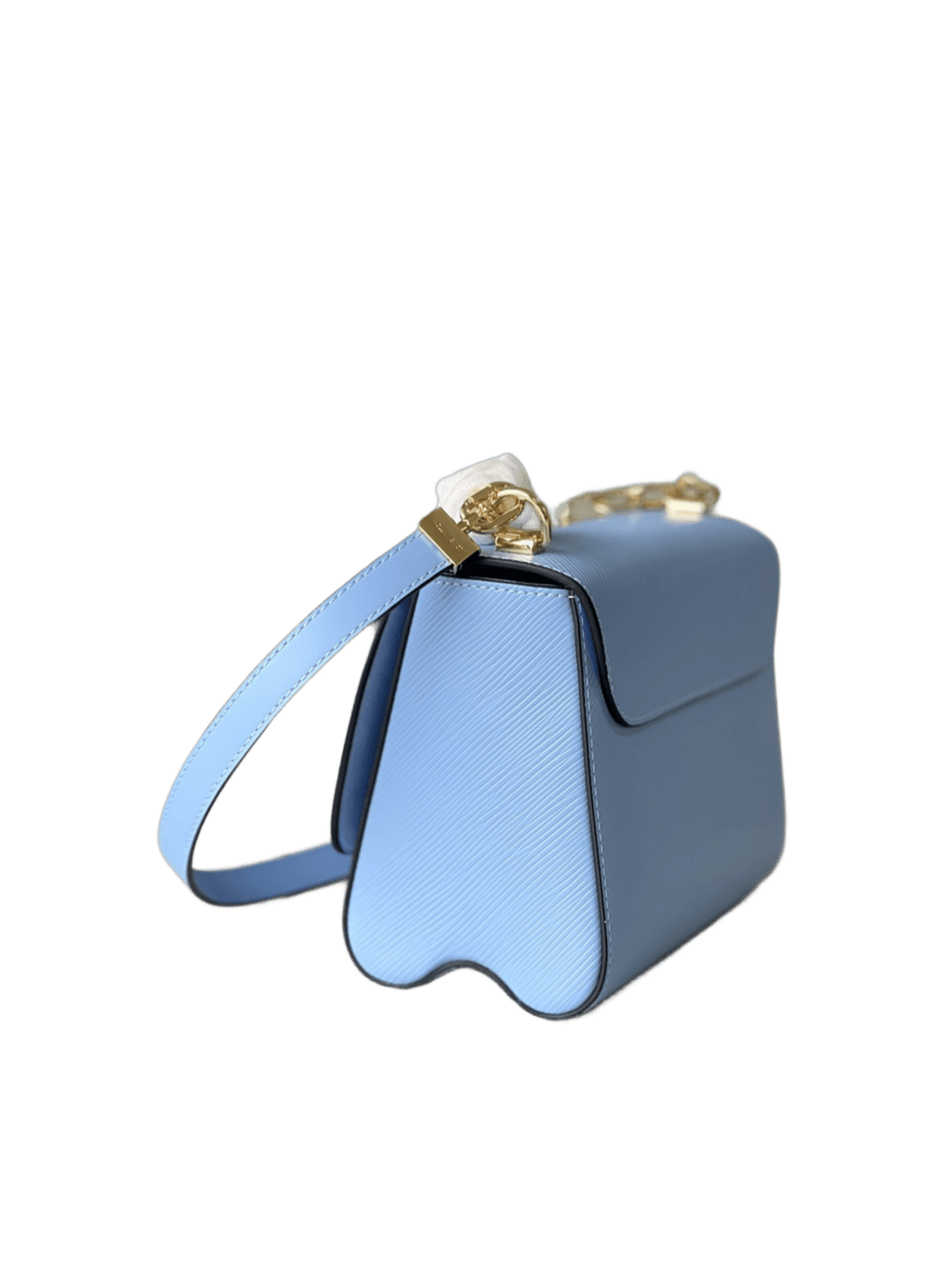 Louis Vuitton Twist MM Monogram Flower Bleu Nuage Blue Shoulder And Crossbody Bags - All About Eg