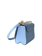 Louis Vuitton Twist MM Monogram Flower Bleu Nuage Blue Shoulder And Crossbody Bags - All About Eg