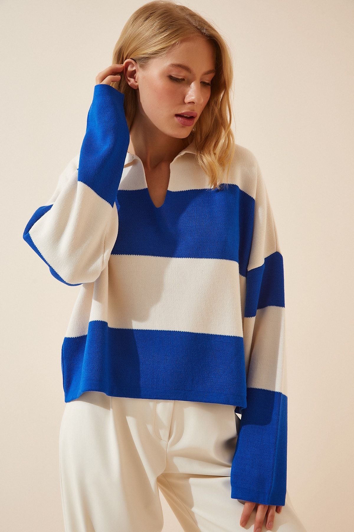 Sweater - Multicolor - Oversize - All About Eg