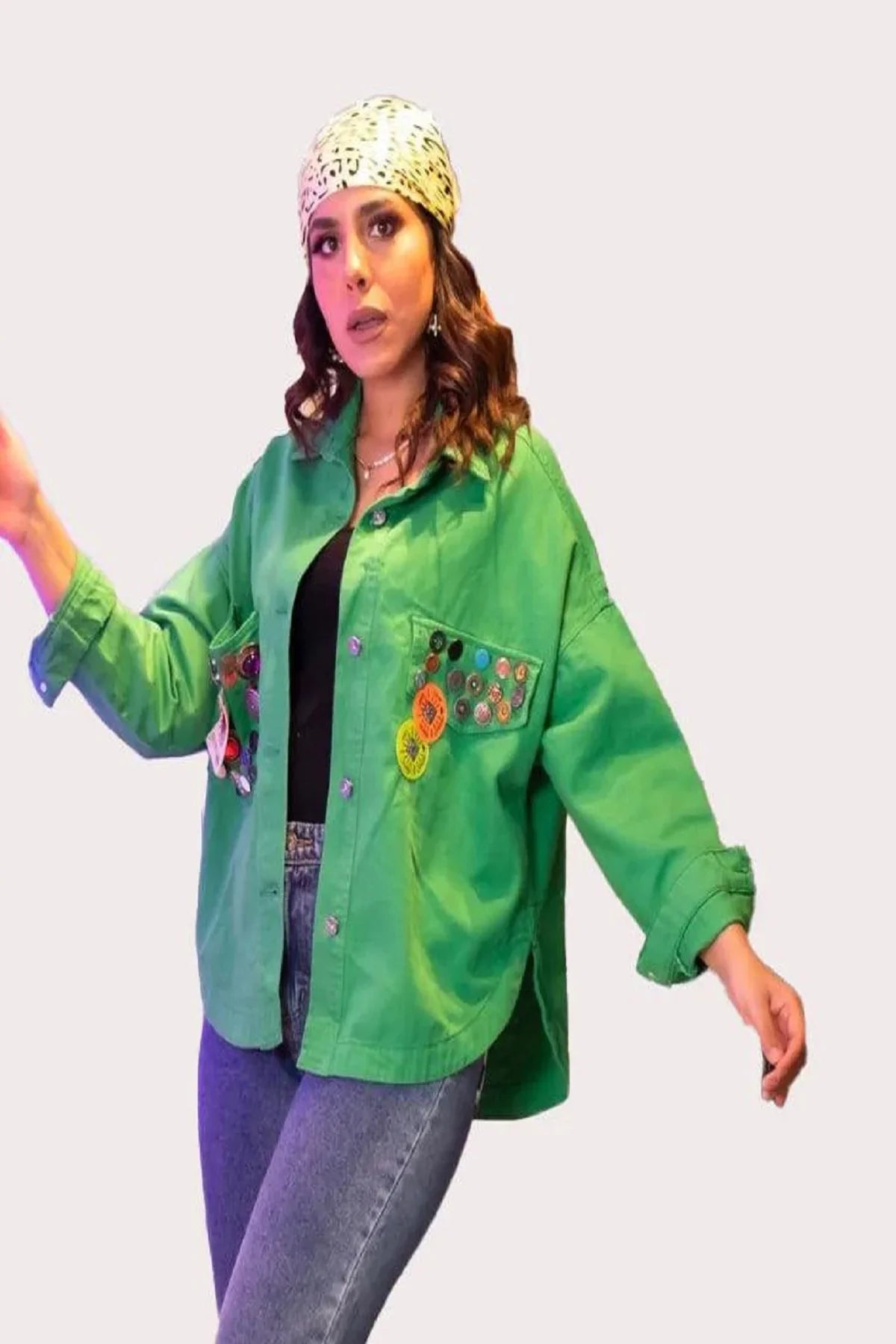 Gabardine Shirt Pocketed - All About Eg