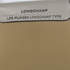 Longchamp Le Pliage M Handbag - Beige & Grey