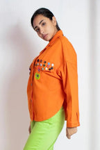 Gabardine Shirt Pocketed - All About Eg