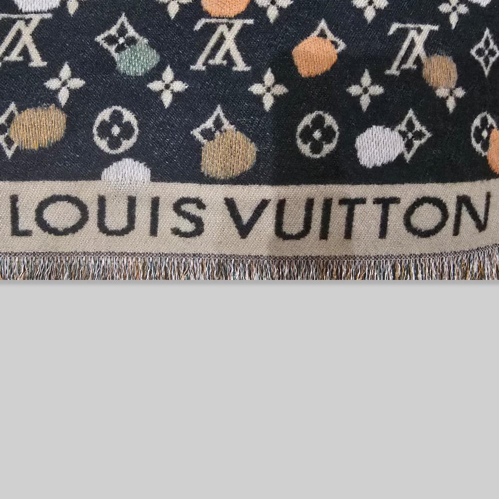 Louis Vuitton Reversible Monogram Wool Scarf