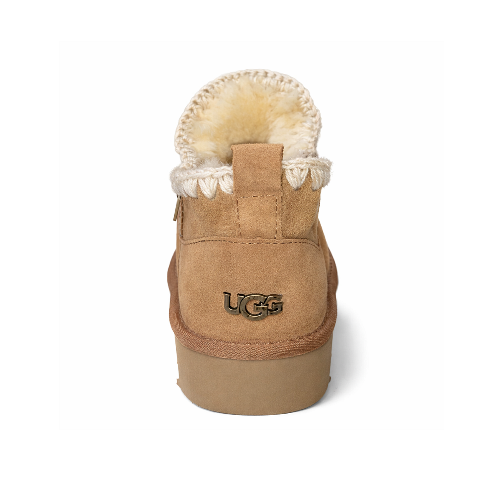 UGG Classic Ultra Zipper Mini Boot Chestnut