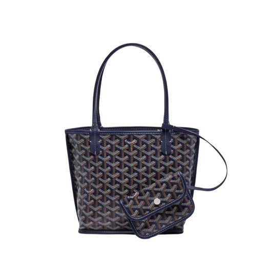 Goyard Mini Bag Navy Blue - All About Eg