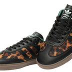 Adidas Samba OG Black Green Leopard