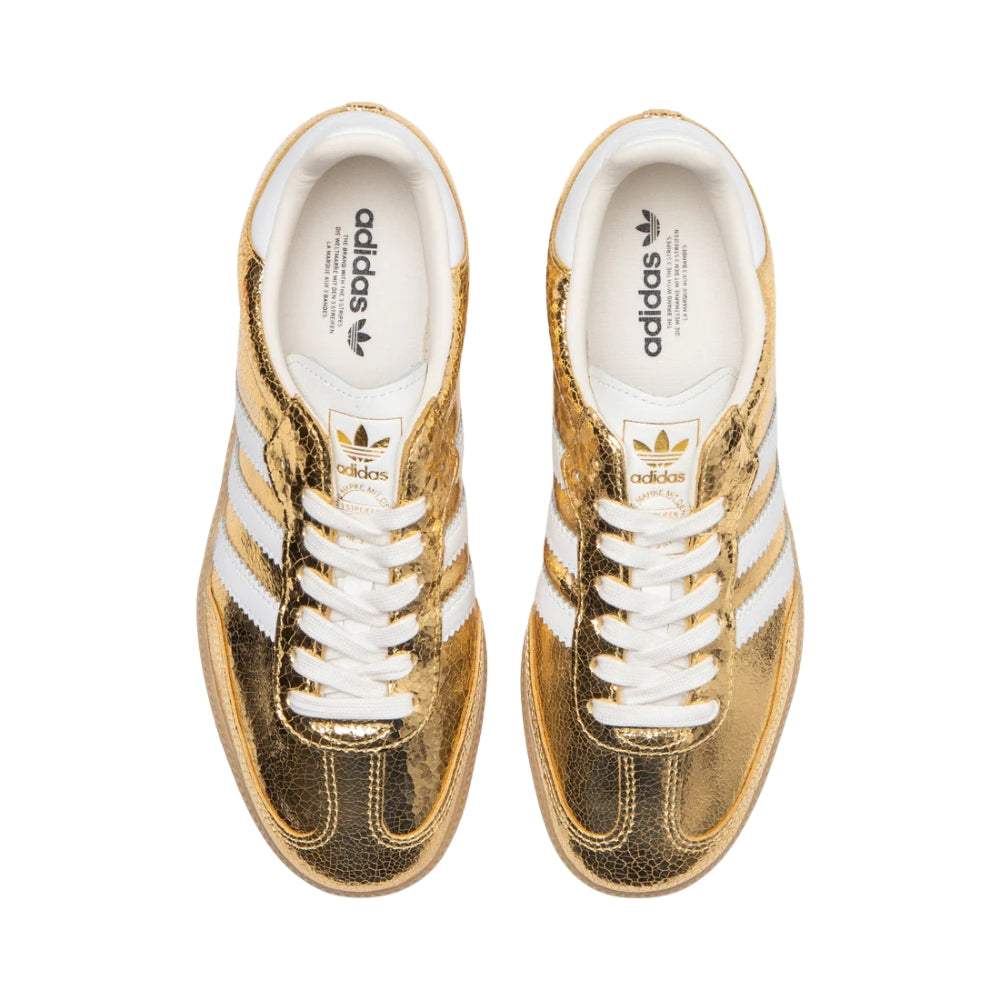 Adidas Samba Cracked Metallic Pak Gold' Sneaker