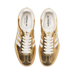 Adidas Samba Cracked Metallic Pak Gold' Sneaker