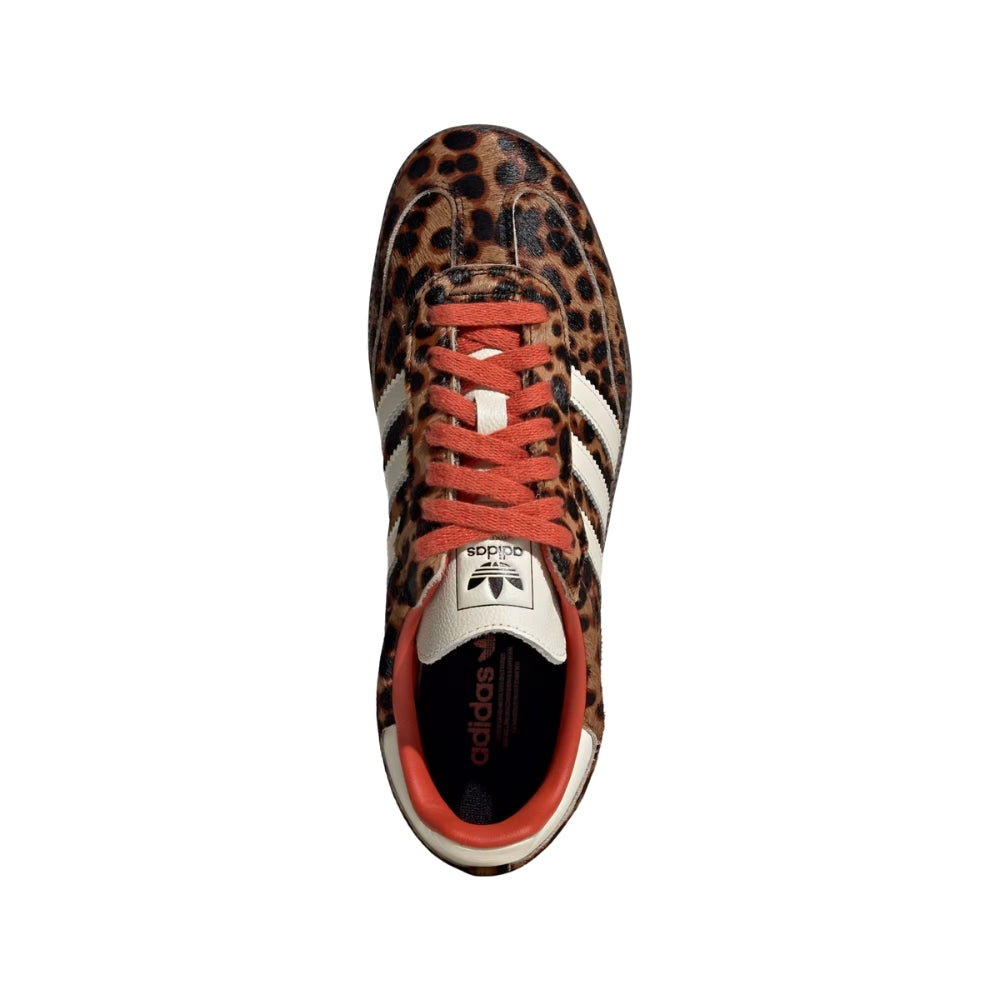 Adidas Samba OG Orange White Leopard
