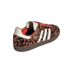 Adidas Samba OG Orange White Leopard