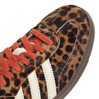 Adidas Samba OG Orange White Leopard