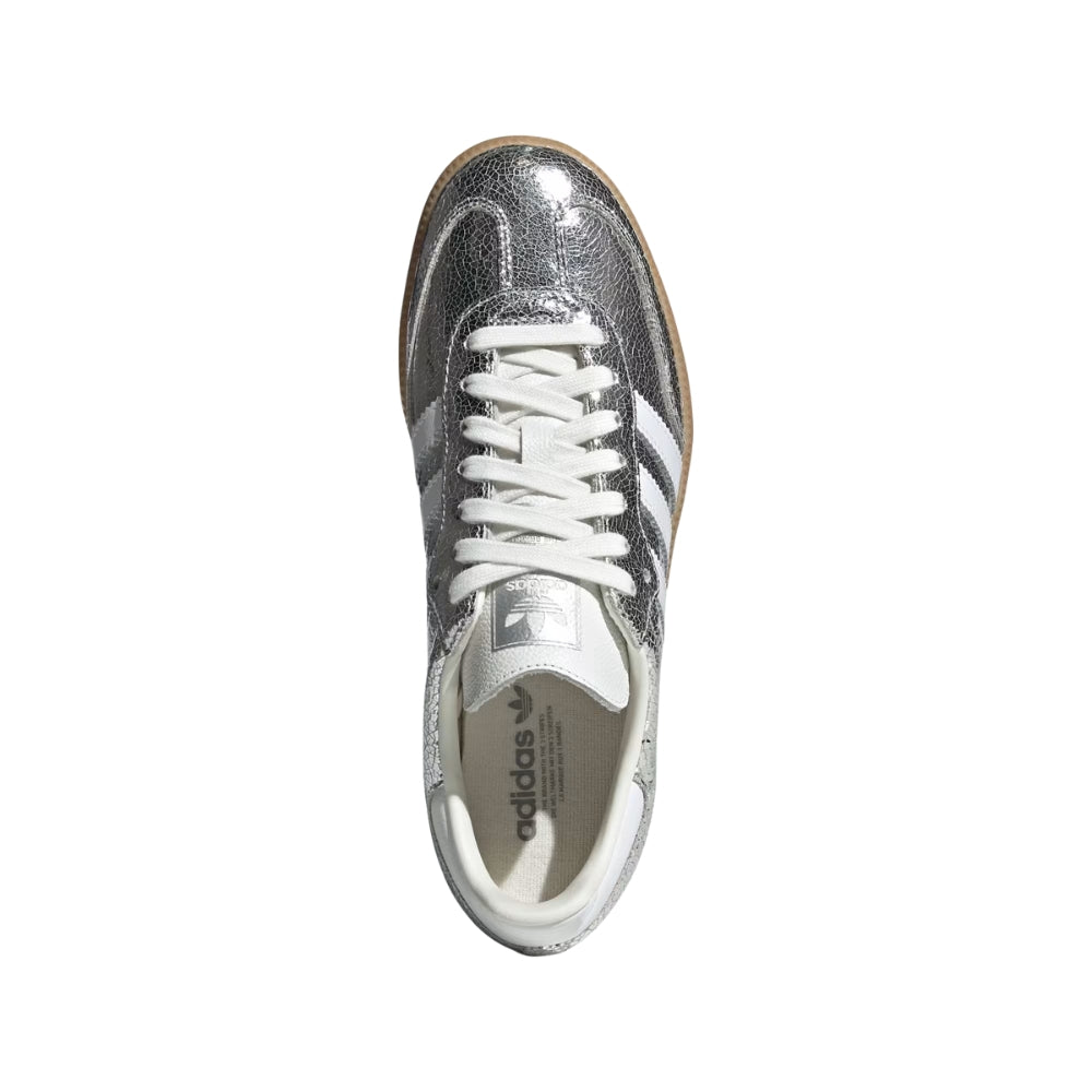 Adidas Samba OG Silver Metallic Cracked