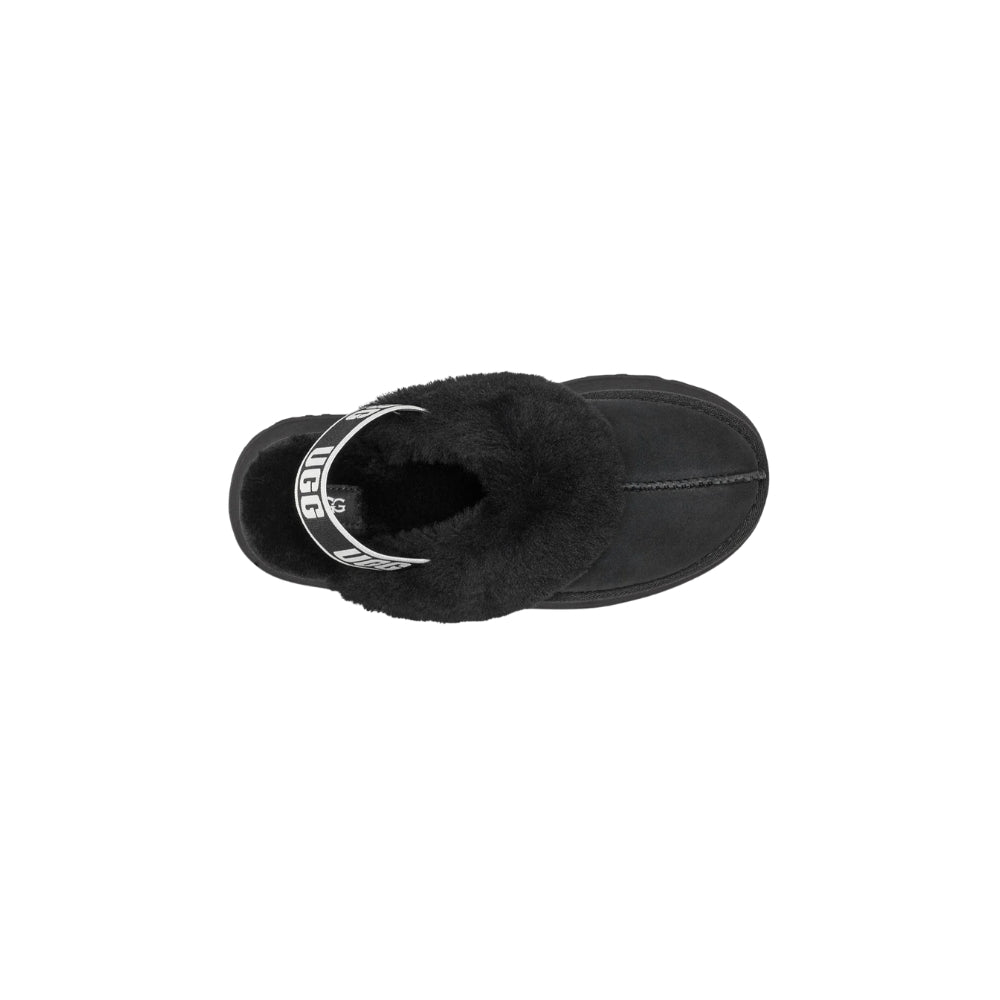 UGG Funkette Platform Slipper Black