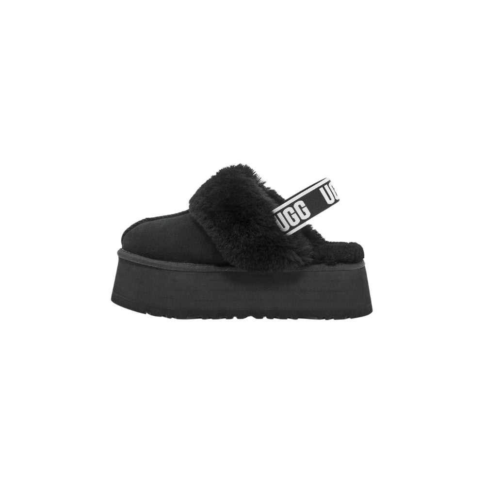 UGG Funkette Platform Slipper Black