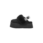 UGG Funkette Platform Slipper Black