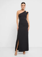 Asymmetric Column Dress