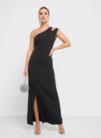 Asymmetric Column Dress