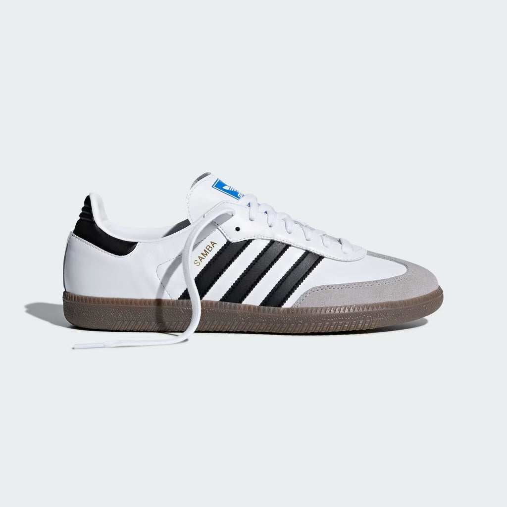 Adidas Samba OG Shoes - Cloud White - Black - All About Eg