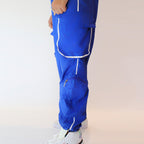 Blue Pocket Pants - All About Eg