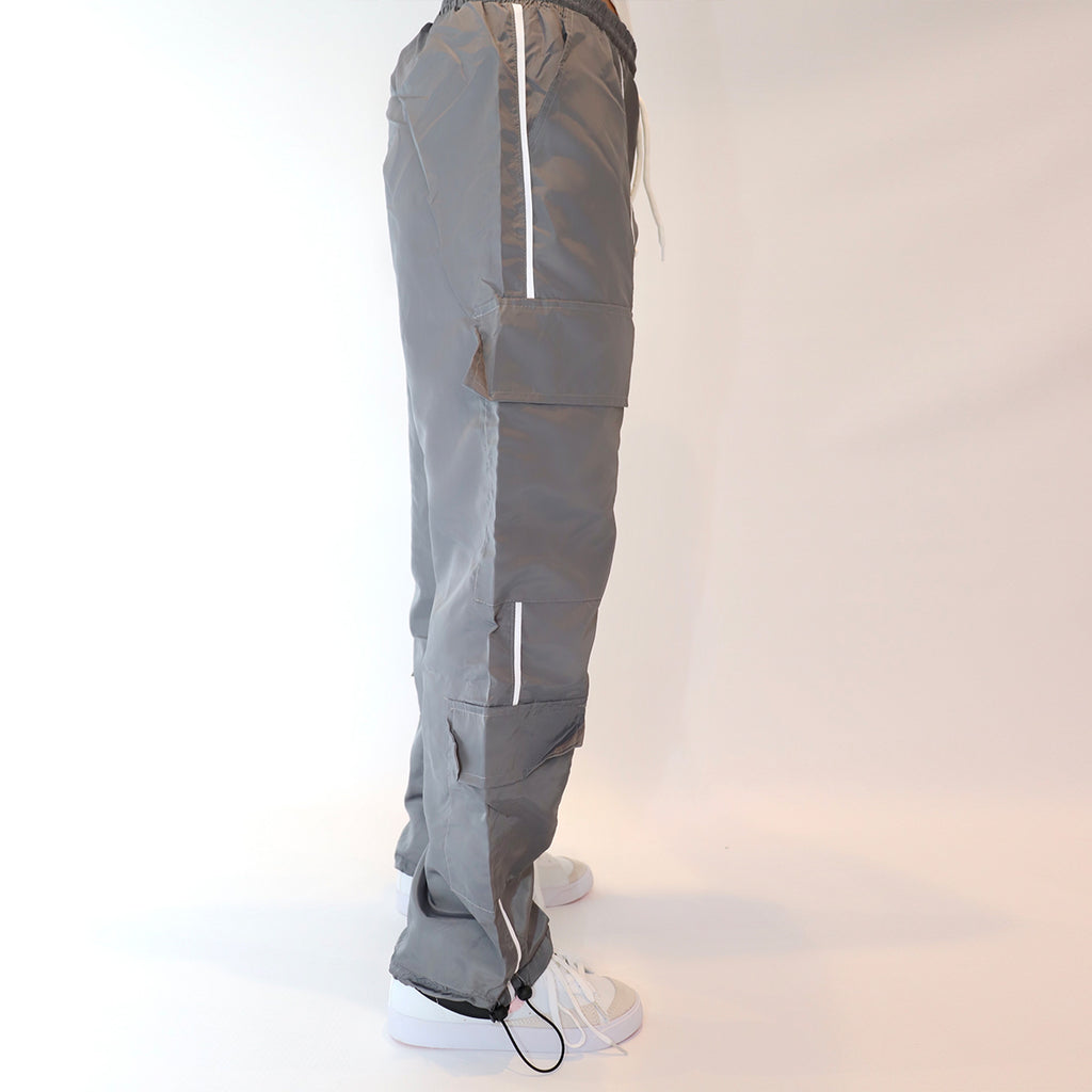 Grey Pocket Pants - All About Eg