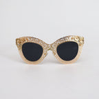 GOLD FRAME BLACK LENS - All About Eg