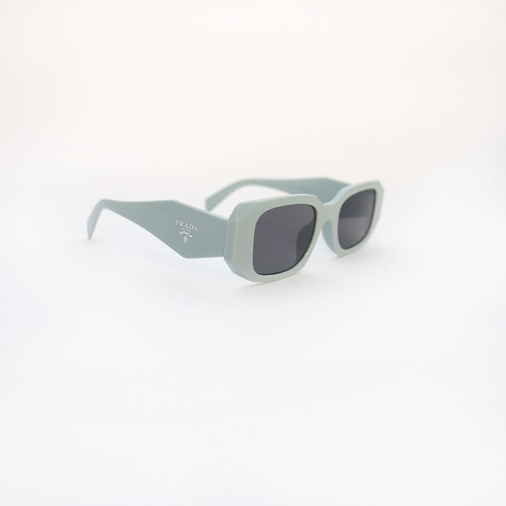 Sunglasses GRAY FRAME BLACK LENS - All About Eg