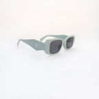 Sunglasses GRAY FRAME BLACK LENS - All About Eg