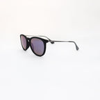 Sunglasses BLACK FRAME BLUE LENS - All About Eg