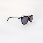 Sunglasses BLACK FRAME BLUE LENS - All About Eg