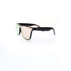 Sunglasses BLACK FRAME PINK LENS - All About Eg