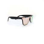 Sunglasses BLACK FRAME PINK LENS - All About Eg