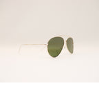 RAY-BAN AVIATOR REVERSE GOLD FRAME GREEN LENS - All About Eg