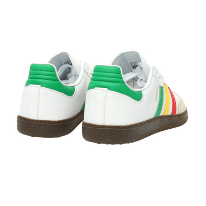 Adidas Samba OG Rasta Pack Sneakers - White - All About Eg